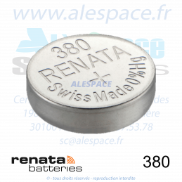 RENATA 380 MP - SR936W - Pile de montre 1,55V - Photo 001