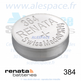 RENATA 384 MP - SR41SW - Pile de montre 1,55V - Blister x10 Piles - Photo 002
