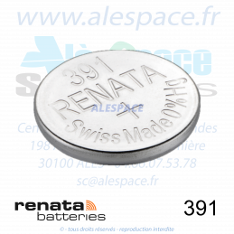RENATA 391 MP - SR1120W - Pile de montre 1,55V - Photo 001