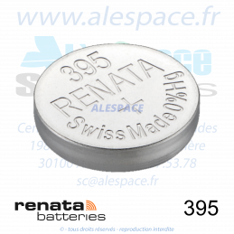 RENATA 395 MP - SR927SW - Pile de montre 1,55V - Blister x10 Piles - Photo 002