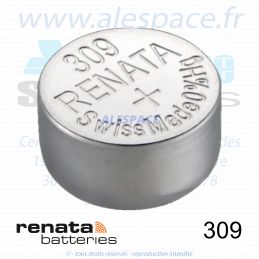 RENATA 309 MP - SR754SW - Pile de montre 1,55V - Photo 001