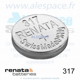 RENATA 317 MP - SR516SW - Pile de montre 1,55V - Photo 001