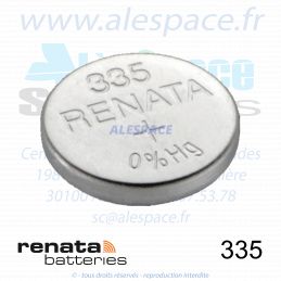 RENATA 335 MP - SR512SW - Pile de montre 1,55V - Photo 001