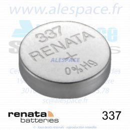 RENATA 337 MP - SR416SW - Pile de montre 1,55V - Photo 001