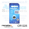 RENATA CR1225 SC - Pile bouton Lithium - 3V - Photo 001