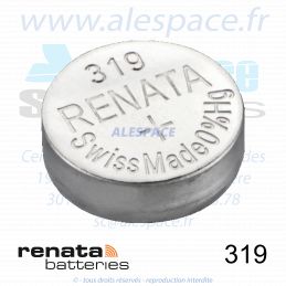 RENATA 319 MP - SR527SW - Pile de montre 1,55V - Blister x10 Piles - Photo 002