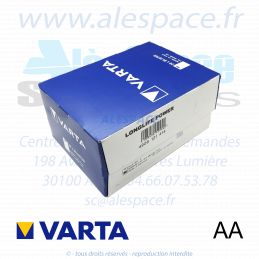 VARTA LONGLIFE POWER - AAA LR03 - Pile alcaline  - 1,5V - Boîte x40 Piles - Photo 002