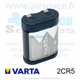 VARTA LITHIUM - 2CR5 - Pile Lithium  - 6V - Photo 002
