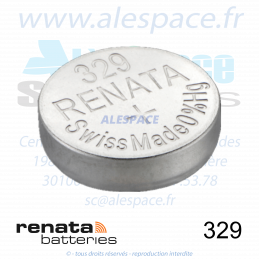RENATA 329 MP - SR731SW - Pile de montre 1,55V - Blister x10 Piles - Photo 002
