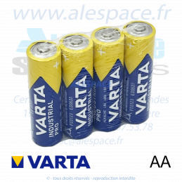 VARTA INDUSTRIAL PRO - AA LR6 - Pile alcaline  - 1,5V - Blister x4 Piles - Photo 001