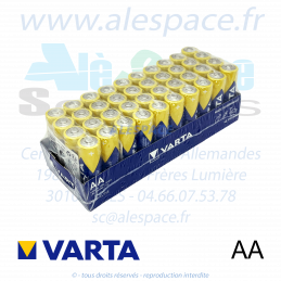 VARTA INDUSTRIAL PRO - AA LR6 - Pile alcaline  - 1,5V - Blister x4 Piles - Photo 001