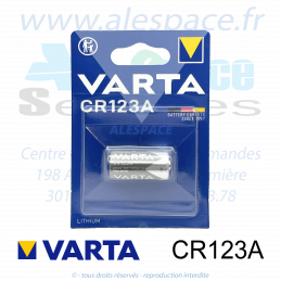 VARTA LITHIUM - CR123A - Pile Lithium - 3V - Photo 001