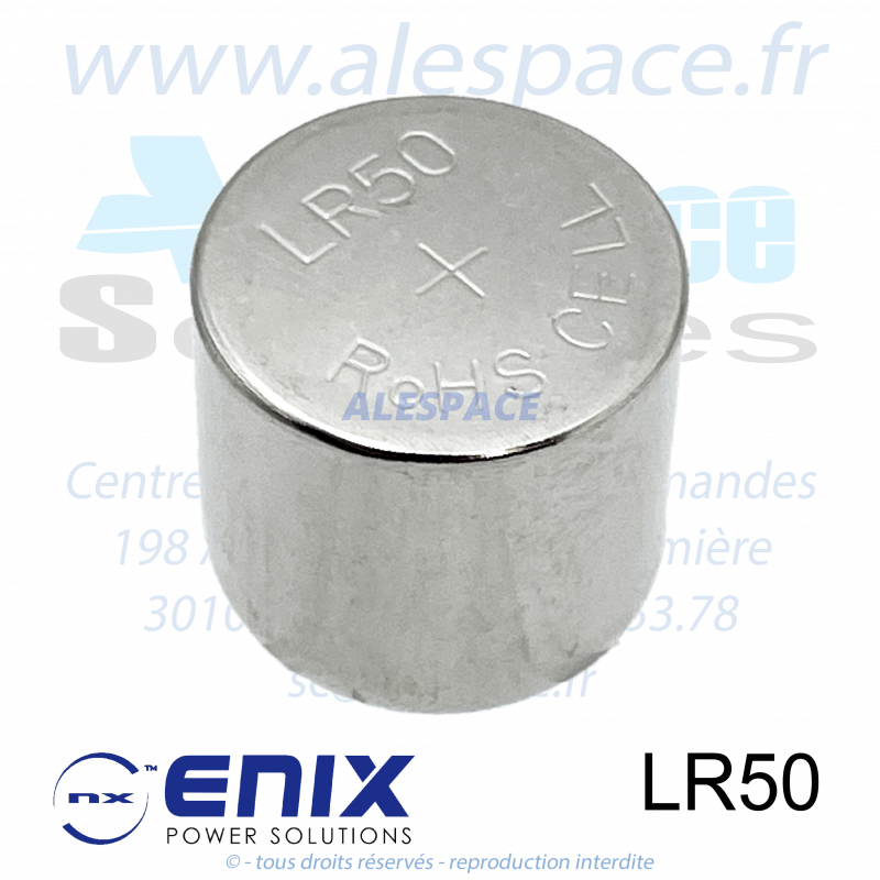 NX POWER - LR50 - Pile Alcaline - 1.5V - Photo 001 NX POWER - LR50 - Pile Alcaline - 1.5V - Photo 001