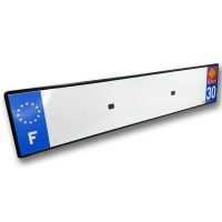 Plaque Auto - Aluminium SIV