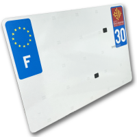 Plaque 4x4 - Aluminium SIV